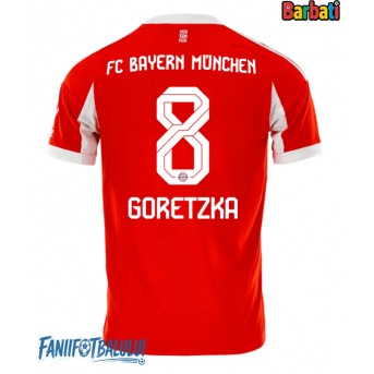 Bayern Munich Leon Goretzka #8 Tricou Fotbal Replică 2025-26 Barbati Acasa